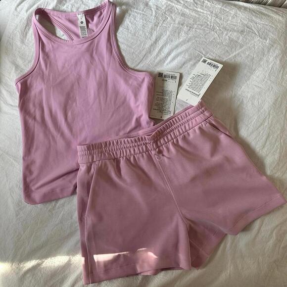 lululemon athletica Other - Lululemon Vitapink Size 8 SET - Softstreme HR Short and Align Racerback NWT